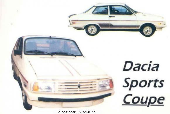 Dacia 1410 Sport - Dintr-o brosura americana - Prezentare masini