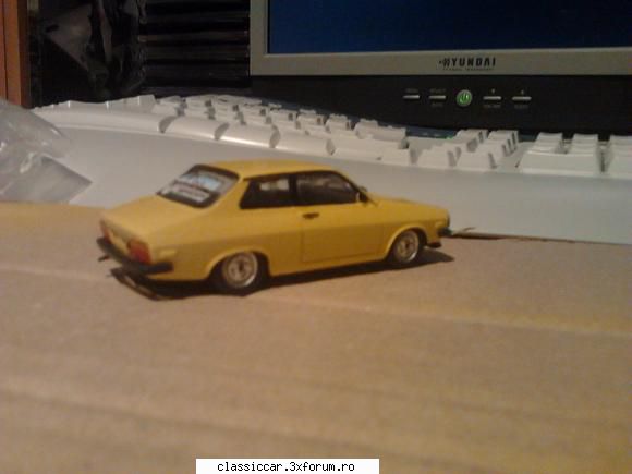 Dacia 1410 Sport LS - Si o poza cu sportiva in miniatura - Prezentare masini