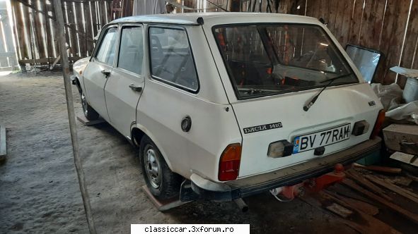Dacia 1410 TLX Break - a fost pornita, si dupa cum se vede, au fost - Prezentare masini