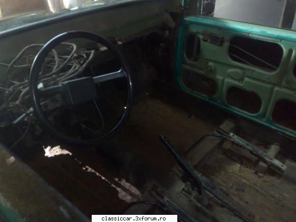 Dacia 500 Lastun - Interiorul este cam ros de soareci da il scoatem - Reconditionari si Restaurari