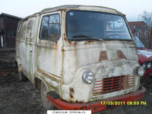 Dacia ESTAFETTE 1975 - farurile din fata sunt de Elba - Prezentare masini