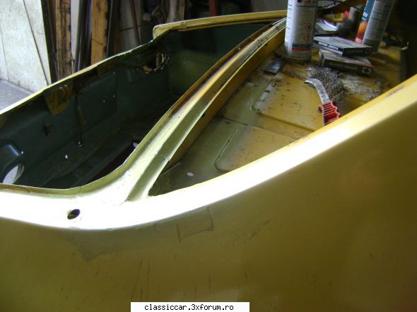 Dacia Galbena - 1976 - Asta a fost o lucrare dificila - Reconditionari si Restaurari
