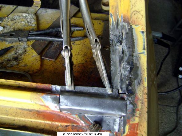 Dacia Galbena - 1976 - Apoi stratul exterior - Reconditionari si Restaurari