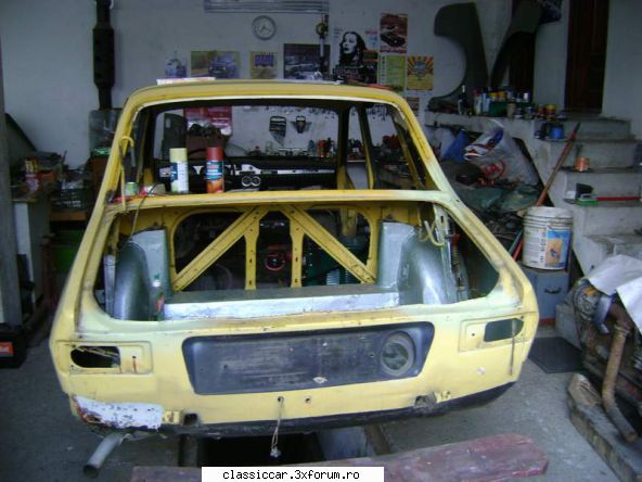 Dacia Galbena - 1976 - Deja arata mult mai bine. Maine coltul de geam - Reconditionari si Restaurari
