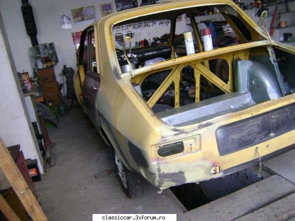 Dacia Galbena - 1976 - Azi a venit si rezervorul de benzina de la - Reconditionari si Restaurari