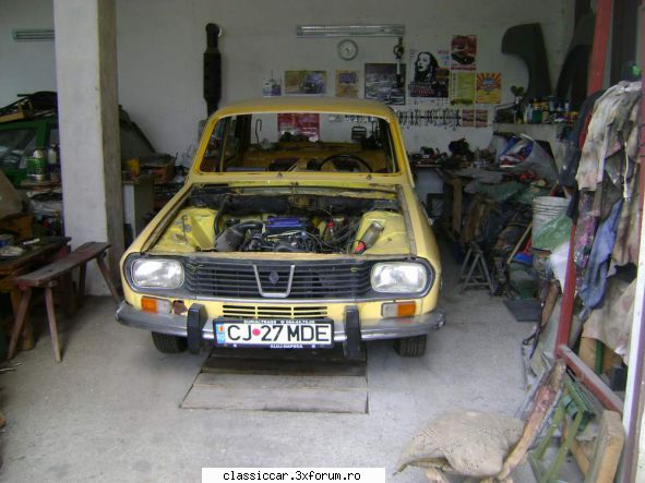 Dacia Galbena - 1976 - L-am intors sa-i repar botul - Reconditionari si Restaurari