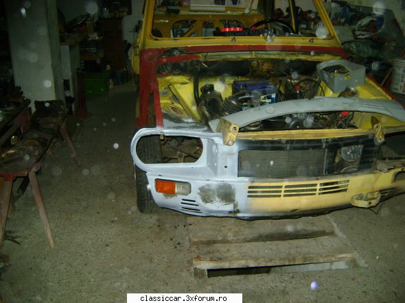 Dacia Galbena - 1976 - Gata partea dreapta fata. Marti ma mut pe stanga - Reconditionari si Restaurari
