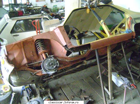 Dacia Galbena - 1976 - Am rasturnat-o si m-am apucat de prag. Pragul e - Reconditionari si Restaurari