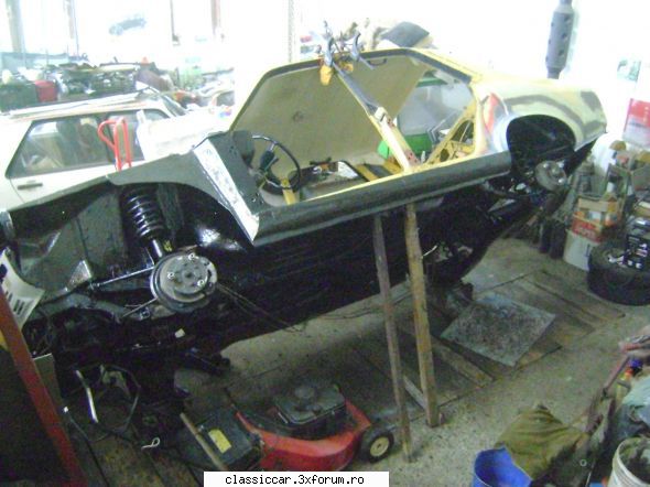 Dacia Galbena - 1976 - O etapa jegoasa si infecta. Timp de o saptamana - Reconditionari si Restaurari