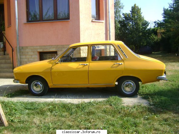 Dacia Galbena - 1976 - Gata! Dupa 5 luni si 4 zile a iesit din atelier - Reconditionari si Restaurari
