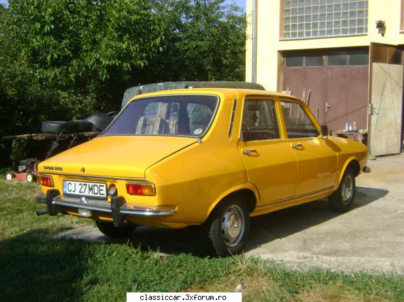 Dacia Galbena - 1976 - Mai trebuie sa revizuiesc franele, ca is cam - Reconditionari si Restaurari