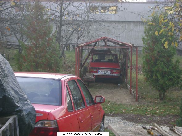 Dacia Galbena - 1976 - Na, ca l-am ridicat si aliniat extinderea - Reconditionari si Restaurari