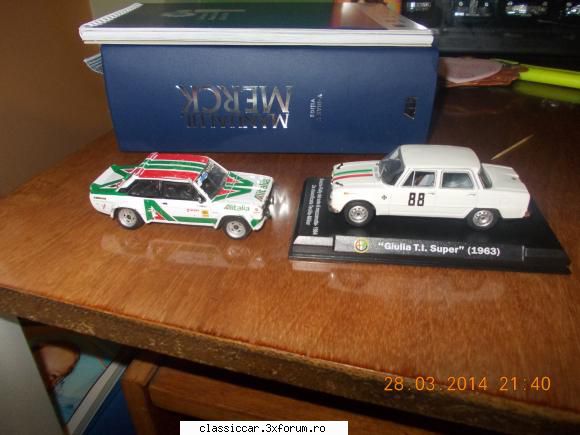 Dacia Logan , Sandero , Citroen DS , Alfa Romeo -machete de vinzare - Scuze de off-top - Modelism si machetute