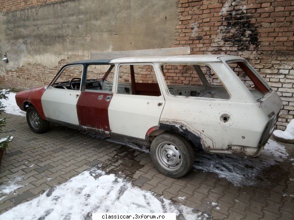 Dacia Maxi break - Asa arata acuma dupa o munca titanica la ea - File de istorie