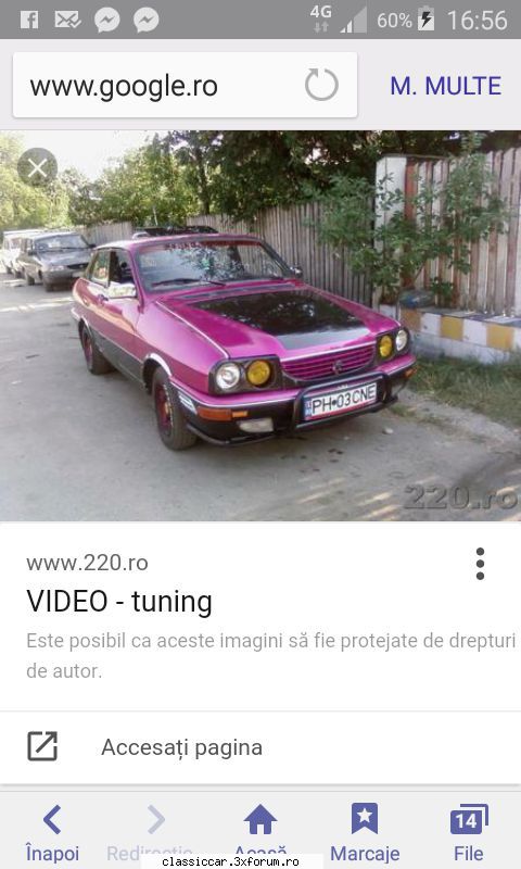 Dacia Sport 1985 - Mov... Masina este visinie,probabil mi-am batut - Prezentare masini
