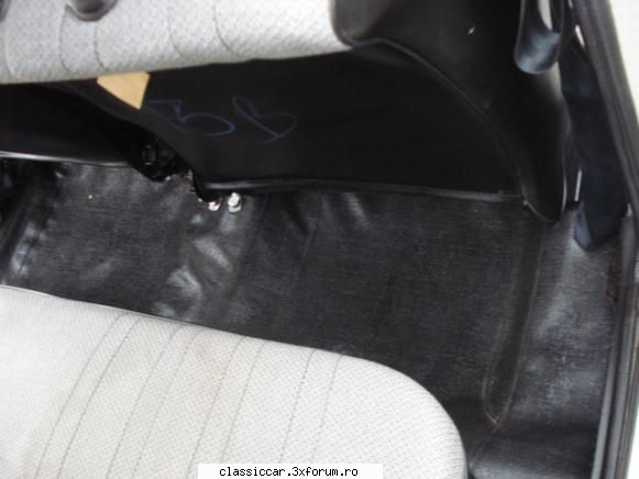 Daciana mea - covorul pvc dup� cur�tire chimic� .... intact, ca - Prezentare masini