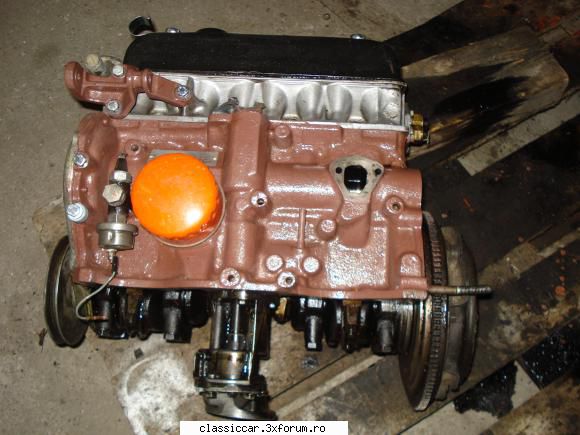 Daciana mea - bloc motor sp�lat, dezinfectat, degresat vopsit - Prezentare masini