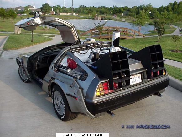 DeLorean - Defapt aceasta este vedeta filmului, cea de mai - Discutii libere