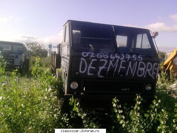 De la Dej - Ceva interesant pentru amatorii de camioane - Am vazut prin Cluj-Napoca