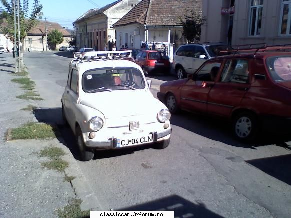 De la Dej - Un fiat de la mine din vecini . Singuru din Dej - Am vazut prin Cluj-Napoca