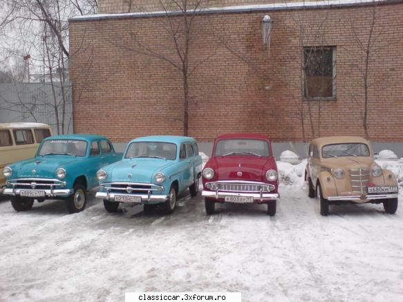 De la Rusi! - Moskvich-uri! Ce mi-ar place unul! - Din lumea larga