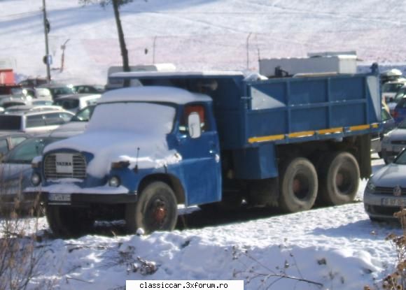 De pe la Predeal - O Tatra basculanta, in stare de functionare - Am vazut prin Romania