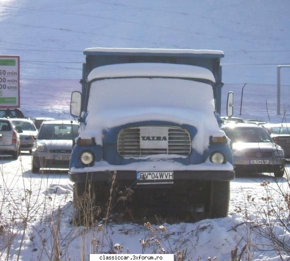 De pe la Predeal - Este chiar in parcarea partiei - Am vazut prin Romania