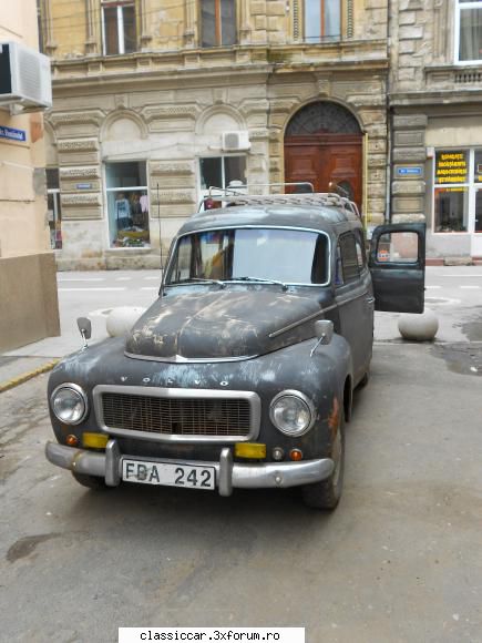 De prin Arad - Si Volvo-ul Duett de care va povesteam, cel pe - Am vazut prin Romania