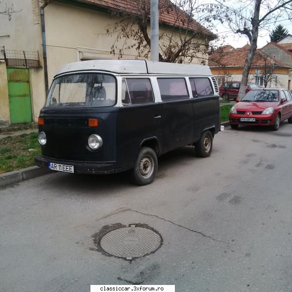 De prin Arad - Si un T2b. Chiar un camper, poate Westfalia - Am vazut prin Romania