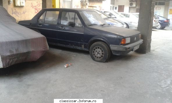 De prin Arges - o jetta si o dacia 1310 sub prelata - Am vazut prin Romania