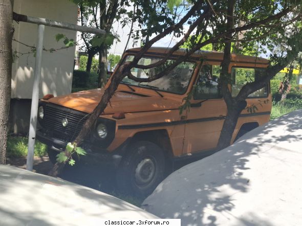 De prin Arges - Mercedes Classe G Puch - Am vazut prin Romania