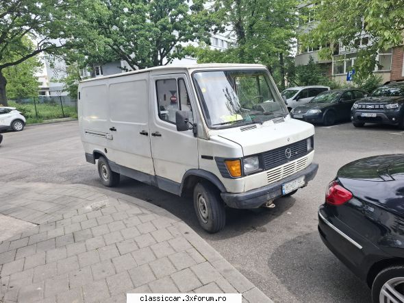 De prin Arges - O dubă Mercedes-Benz T1 pe care o vedeam - Am vazut prin Romania