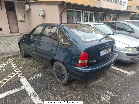 De prin Arges - Cielo Hatchback - foarte rare astea; pe vremea - Am vazut prin Romania