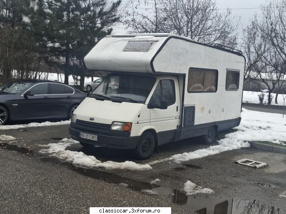 De prin Arges - O rulotă Ford Transit - Am vazut prin Romania