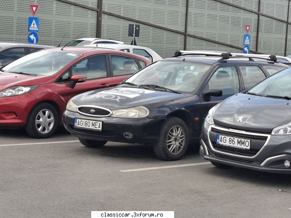 De prin Arges - Un Ford Mondeo MK2 Station Wagon al unei firme - Am vazut prin Romania