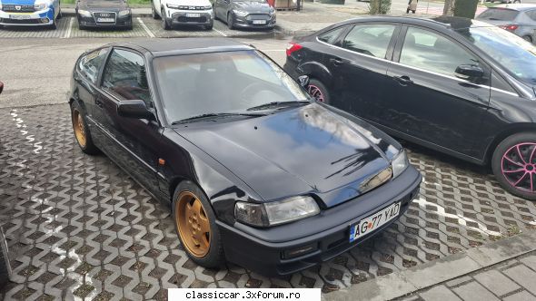 De prin Arges - O Honda CR-X pe care o vedeam adesea �n - Am vazut prin Romania