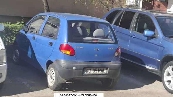 De prin Arges - O poză mai clară (oarecum) cu Matiz-ul - Am vazut prin Romania
