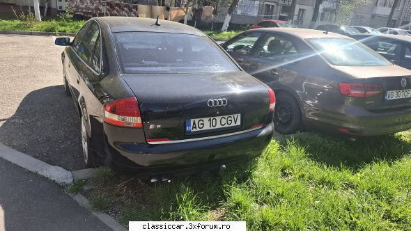 De prin Arges - Audi S6 cu insigna de la "S" care demult nu mai - Am vazut prin Romania