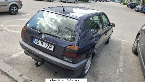 De prin Arges - Un Golf Mk3 Avenue - prima oară c�nd - Am vazut prin Romania