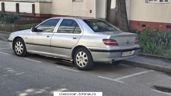 De prin Arges - Peugeot 406, st�nd �n tihna umbrei - Am vazut prin Romania