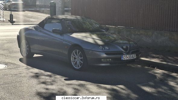 De prin Arges - Un splendid Alfa Romeo GTV Spider 916! - Am vazut prin Romania