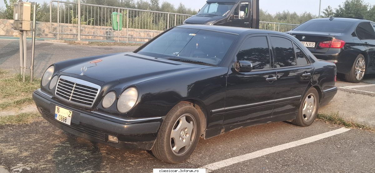 De prin Arges - Mercedes E-Class W210 Ochios - Am vazut prin Romania