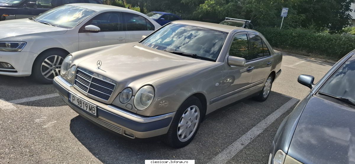 De prin Arges - Un alt W210, văzut acum o lună - Am vazut prin Romania