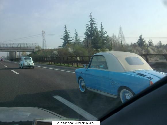 De prin Italia - Vazute pe autostrada spre o intilnire fiat 500 - Din lumea larga