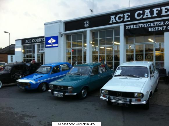 De prin Londra - Dacii 1300 la Ace Cafe London - Din lumea larga