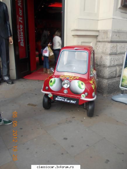 De prin Londra - Si mai am una, dar nu prea ii poti spune masina - Din lumea larga