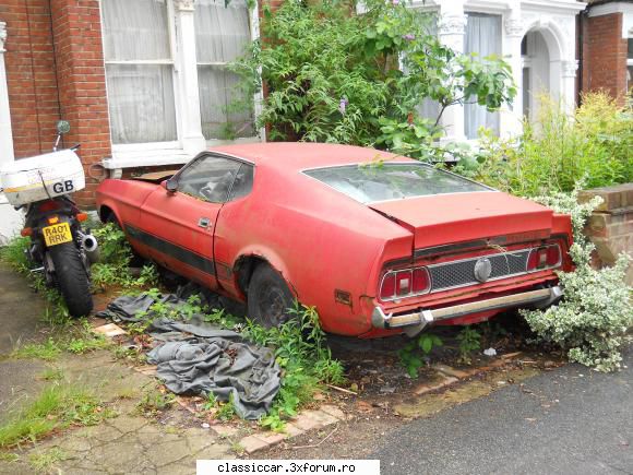 De prin Londra - Mustang Mach 1 epava !!!! - Din lumea larga