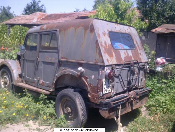 De prin Teleorman - din cea am observat are volan de Fiat, alternator - Am vazut prin Romania