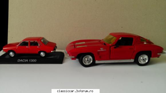 De vanzare Chevrolet Corvette Stingray 1963 - Maimuta.Galbena - Modelism si machetute