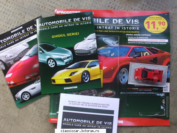 Deagostini - Automobile de Lux - Cei de la Deagostini au inceput un nou studiu de - Modelism si machetute